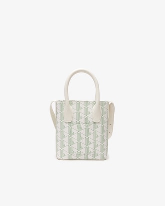 Monogram Print Mini Satchel