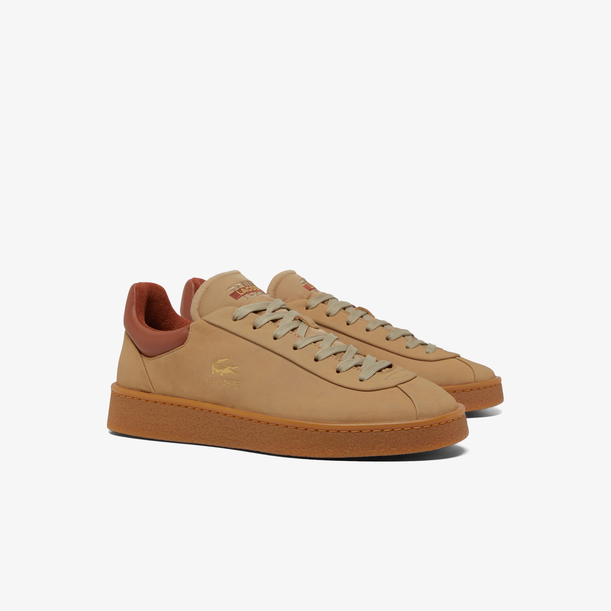 スニーカー LACOSTE base shot 7-46SMA0066 Lacoste SPORT Baseshot Erkek Sarı Sneaker 46 746SMA0066