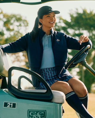 Women's UV Protect Quilted Tennis Jacket