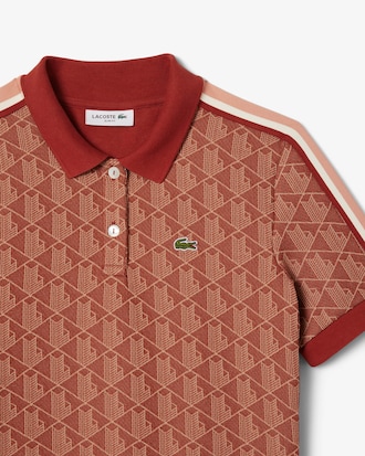 Polo De Corte Slim Con Monograma Para Mujer