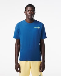 Men's Washed Effect Ombré Print T-Shirt