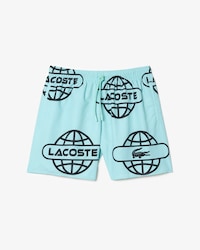 Men's Globe Print Swimsuit
