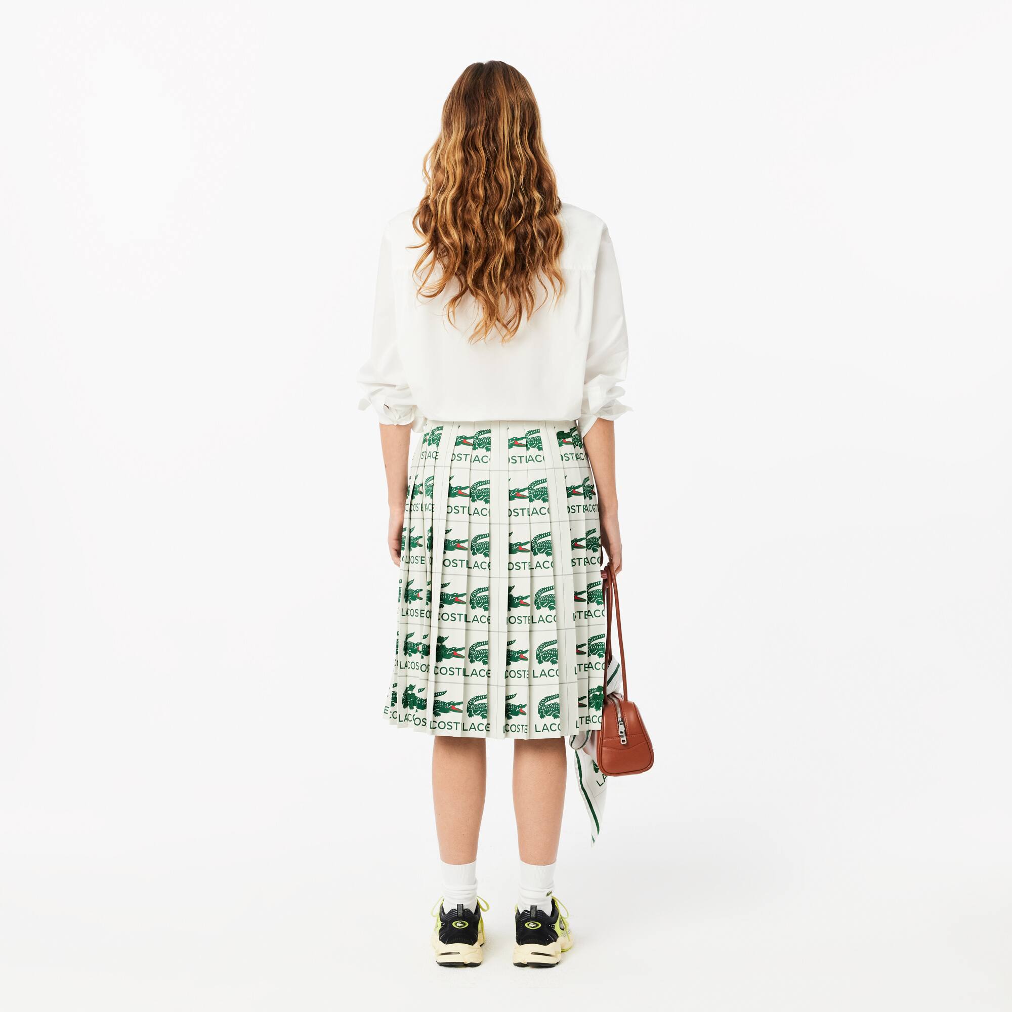 Women's Embroidery Collection Pleated Skirt - Shorts