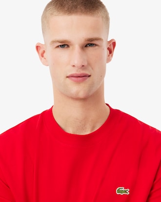 T-shirt classic fit en jersey de coton 