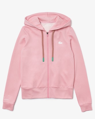 Women's SPORT Hooded Zip-Up Jacquard Jacket