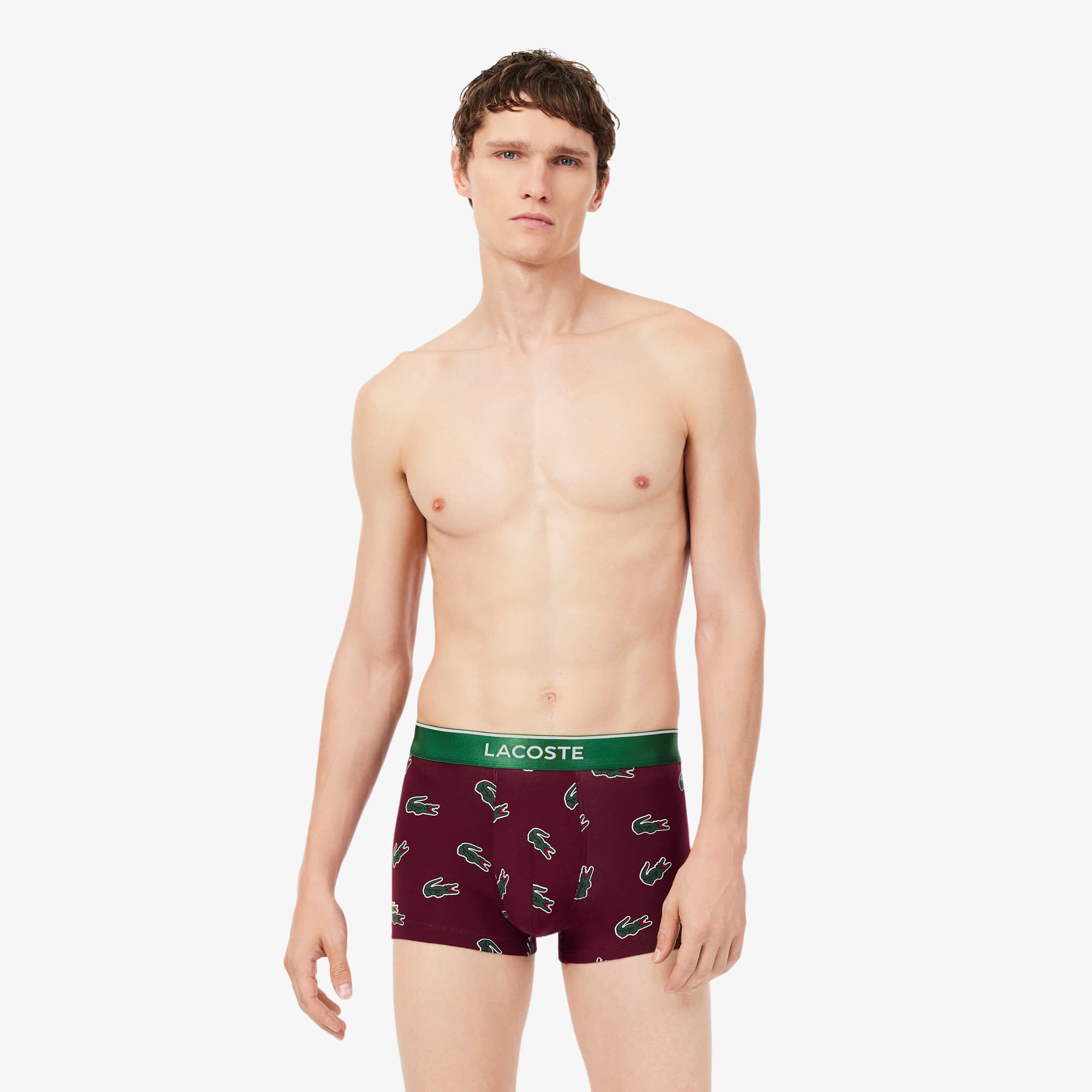 3-Pack Crocodile Print Trunks