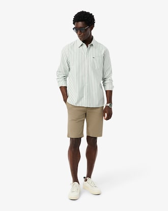 Men's Slim Fit Stretch Cotton Shorts
