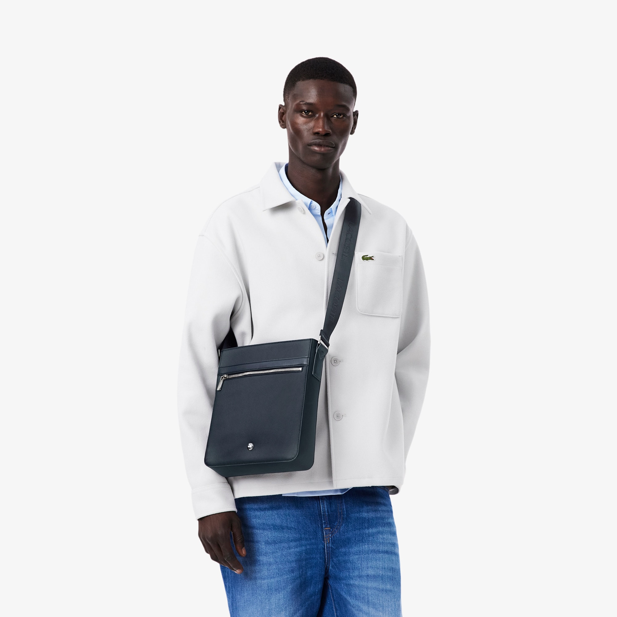 Langon Vertical Petit Piqué Satchel