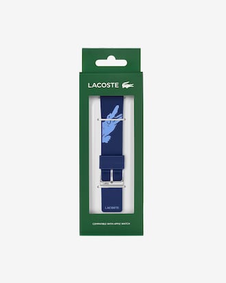 Unisex Lacoste Blue Strap For Apple Watch®