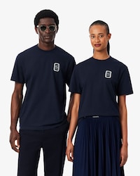 Tennis Print Cotton Jersey T-shirt
