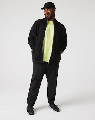 Men's High-Neck Zip-Up Sweatshirt