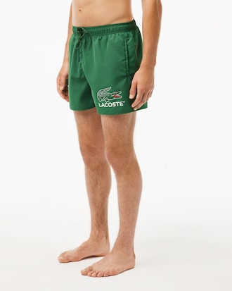 Men's Croc Print Swim Trunks