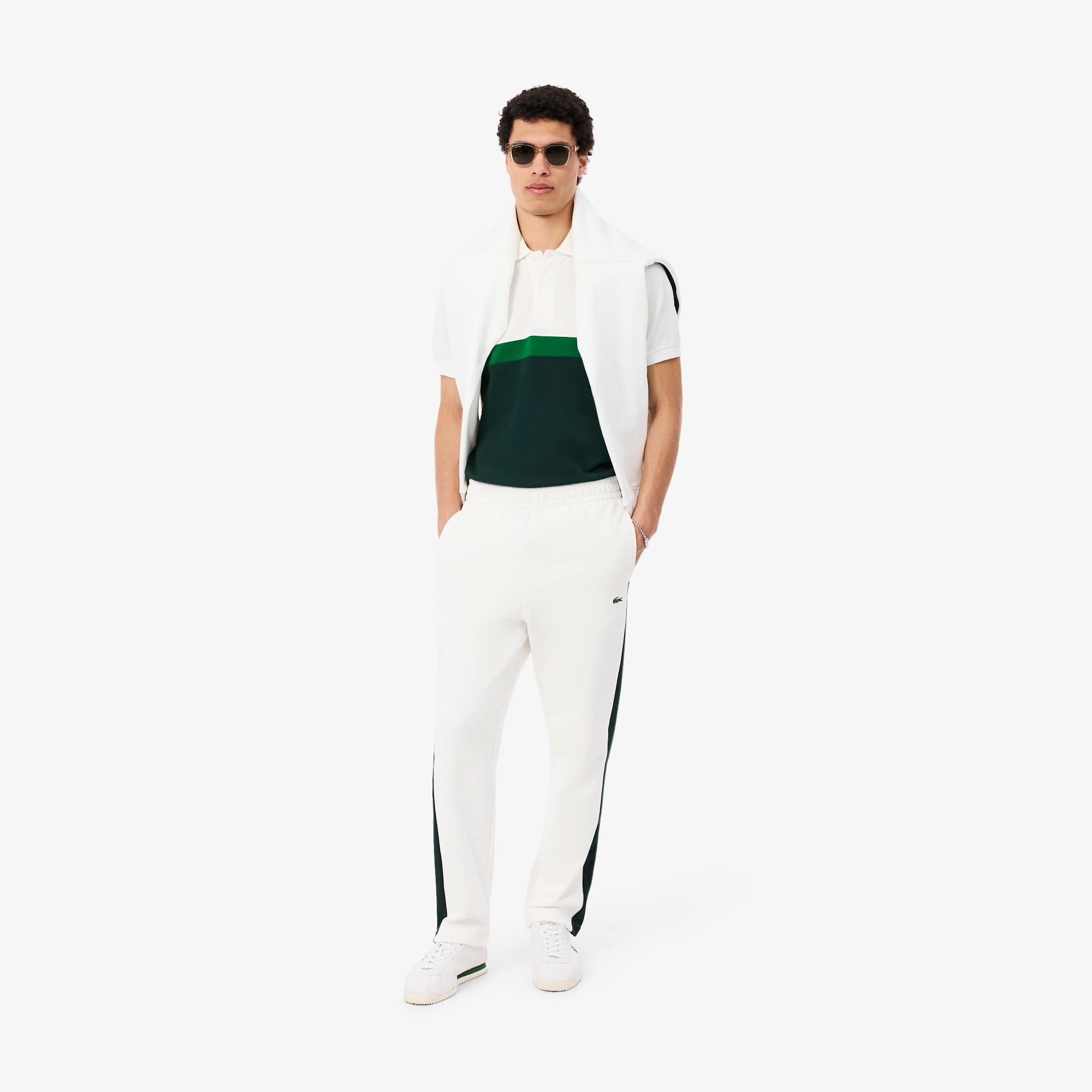 Color-Block Sweatpants - Men's Tracksuits - New In 2026 | Lacoste