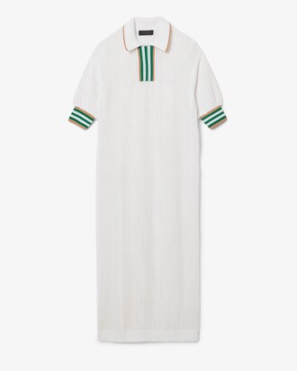 Women's Runway Polo Collar Knit Dress
