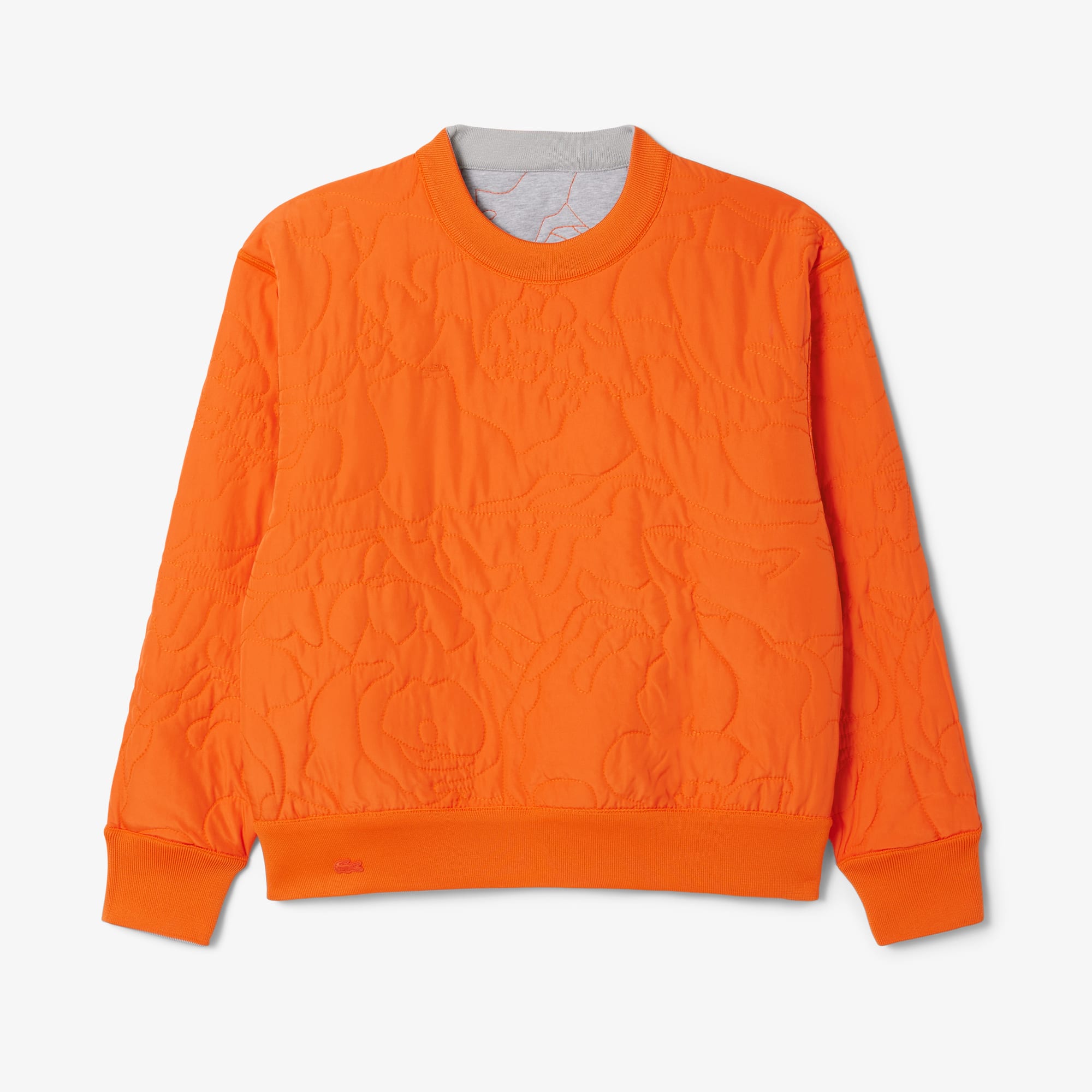 Women's Oversized Reversible Embroidered Sweatshirt