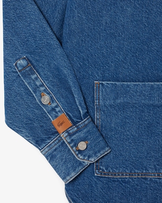 Women's Oversized Denim Overshirt