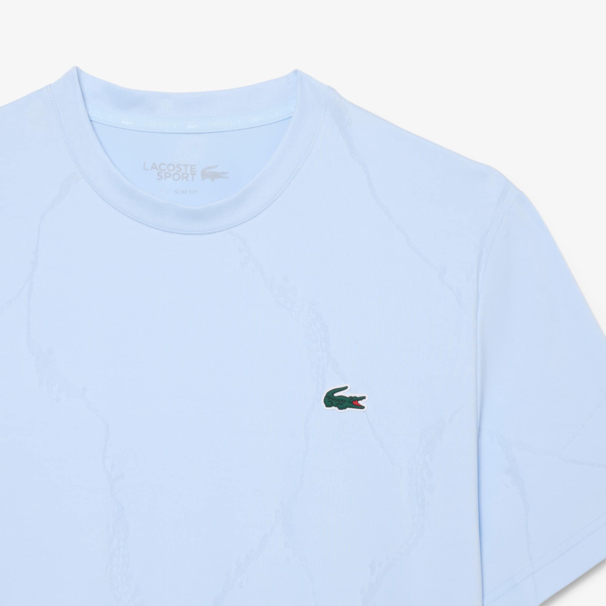 Ultra Dry Crocodile Jacquard Tennis T-shirt