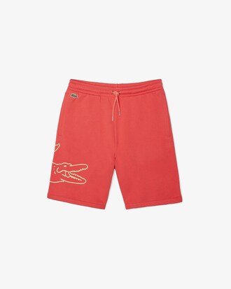 Men&rsquo;s Crocodile Print Fleece Shorts