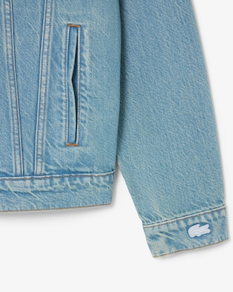 Men's Crocodile Denim Jacket