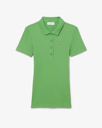 Polo Slim Fit L.12.D de Algod&oacute;n Acanalado para Mujer