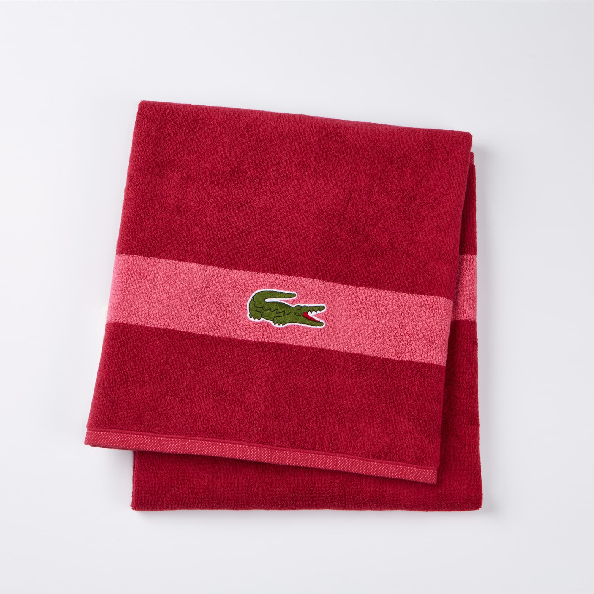 Lacoste Logo Bath Towel Lacoste Logo Bath Towel