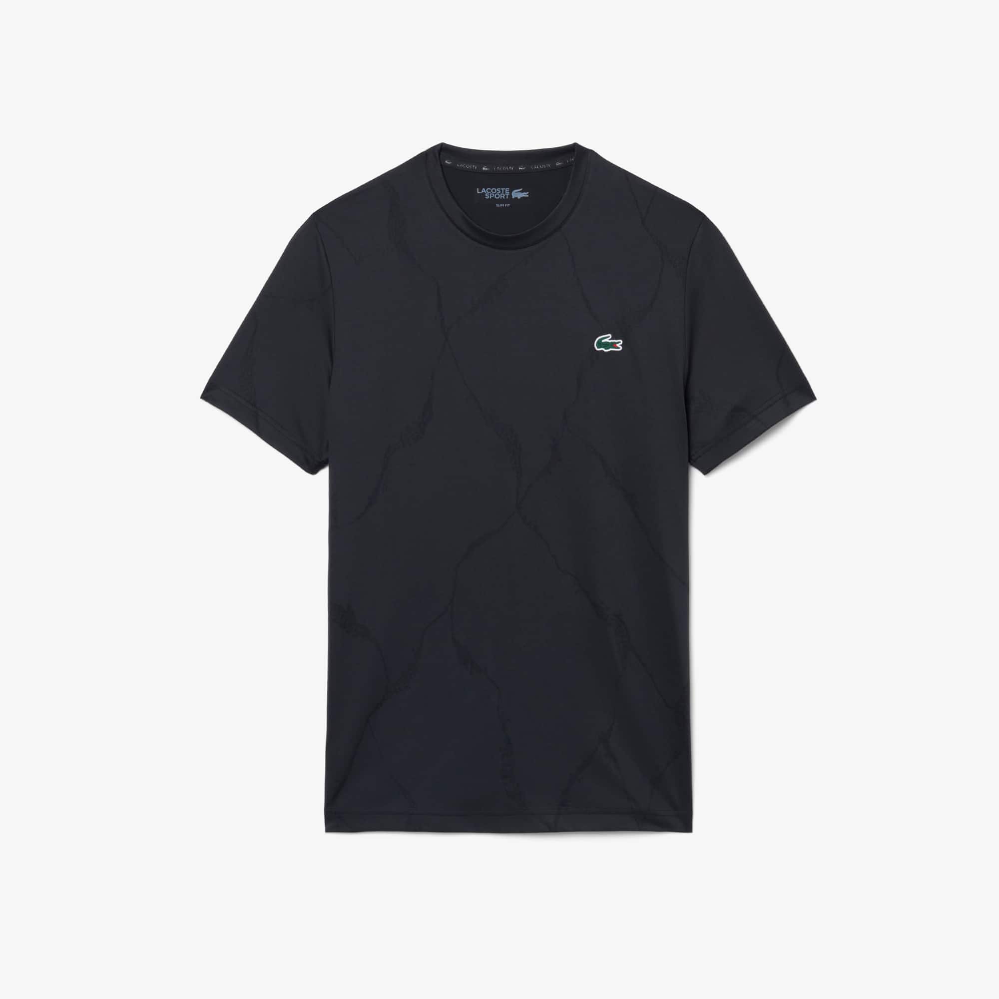 Ultra Dry Crocodile Jacquard Tennis T-shirt