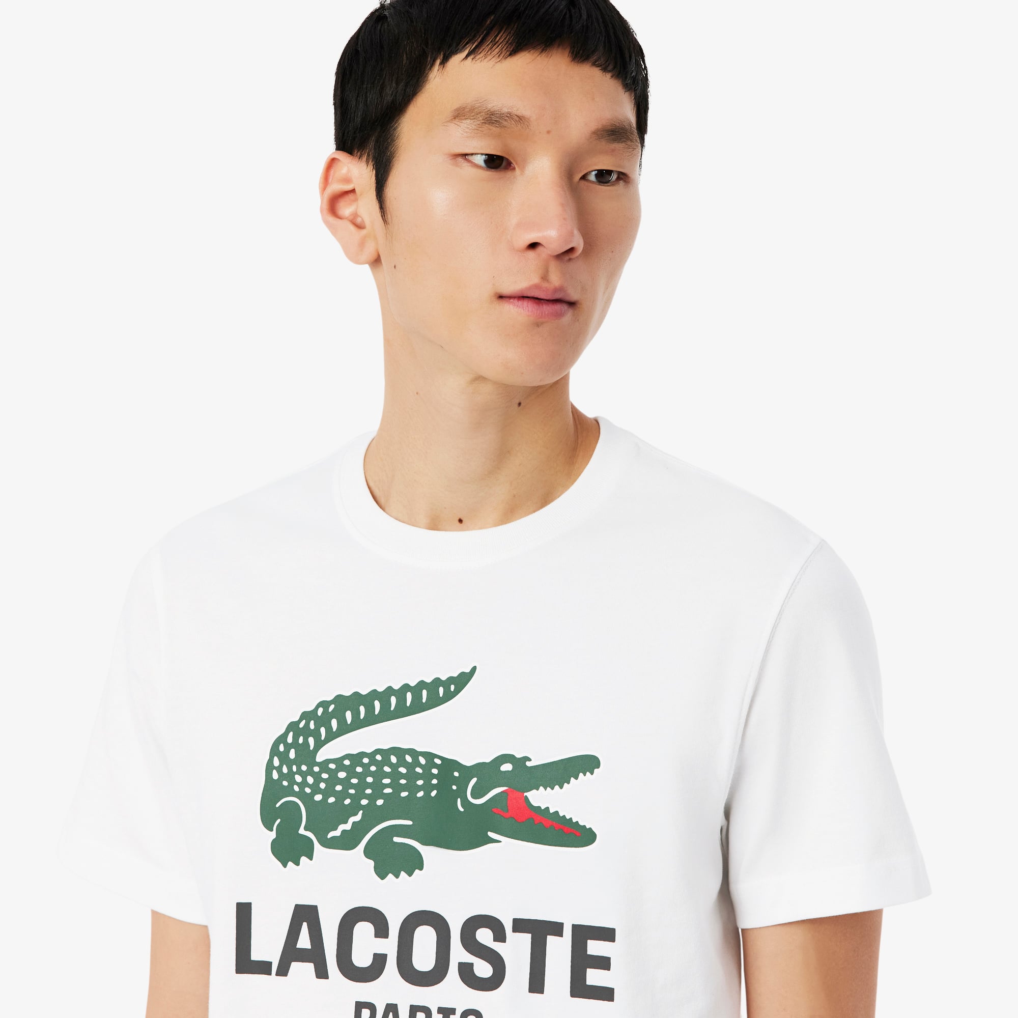 Men's Printed Cotton T-Shirt - T-shirts - New In 2026 | Lacoste