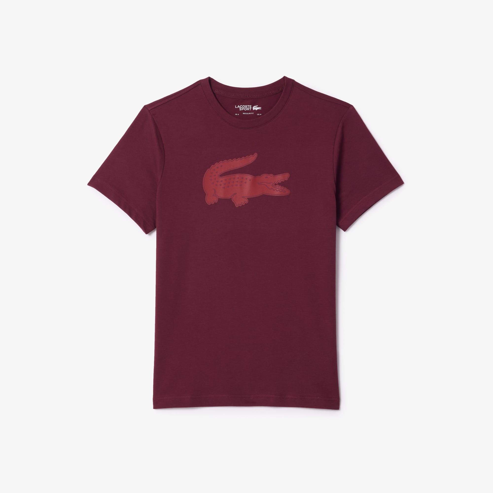 Lacoste Men's Ultra Dry XXL Logo Sport T-Shirt