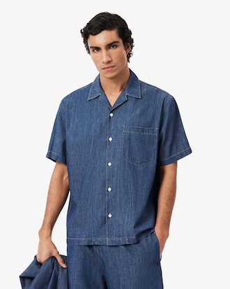 Camisa De Mezclilla Relaxed Fit