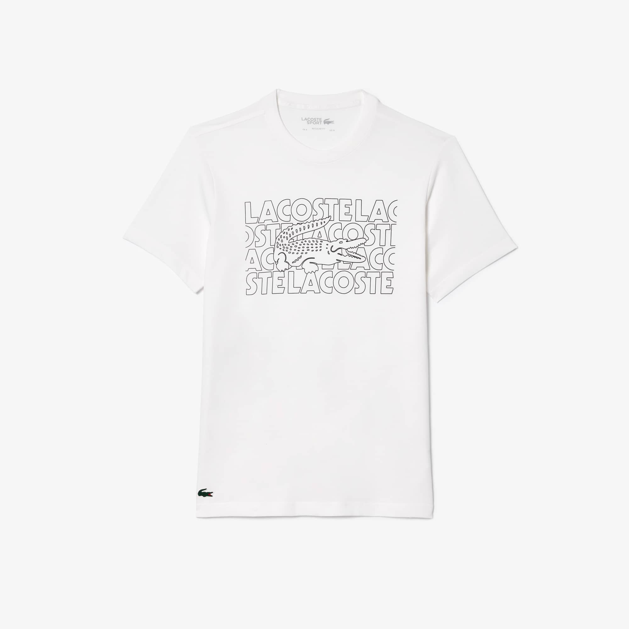 Lacoste Men's Ultra Dry Printed Sport T-Shirt
