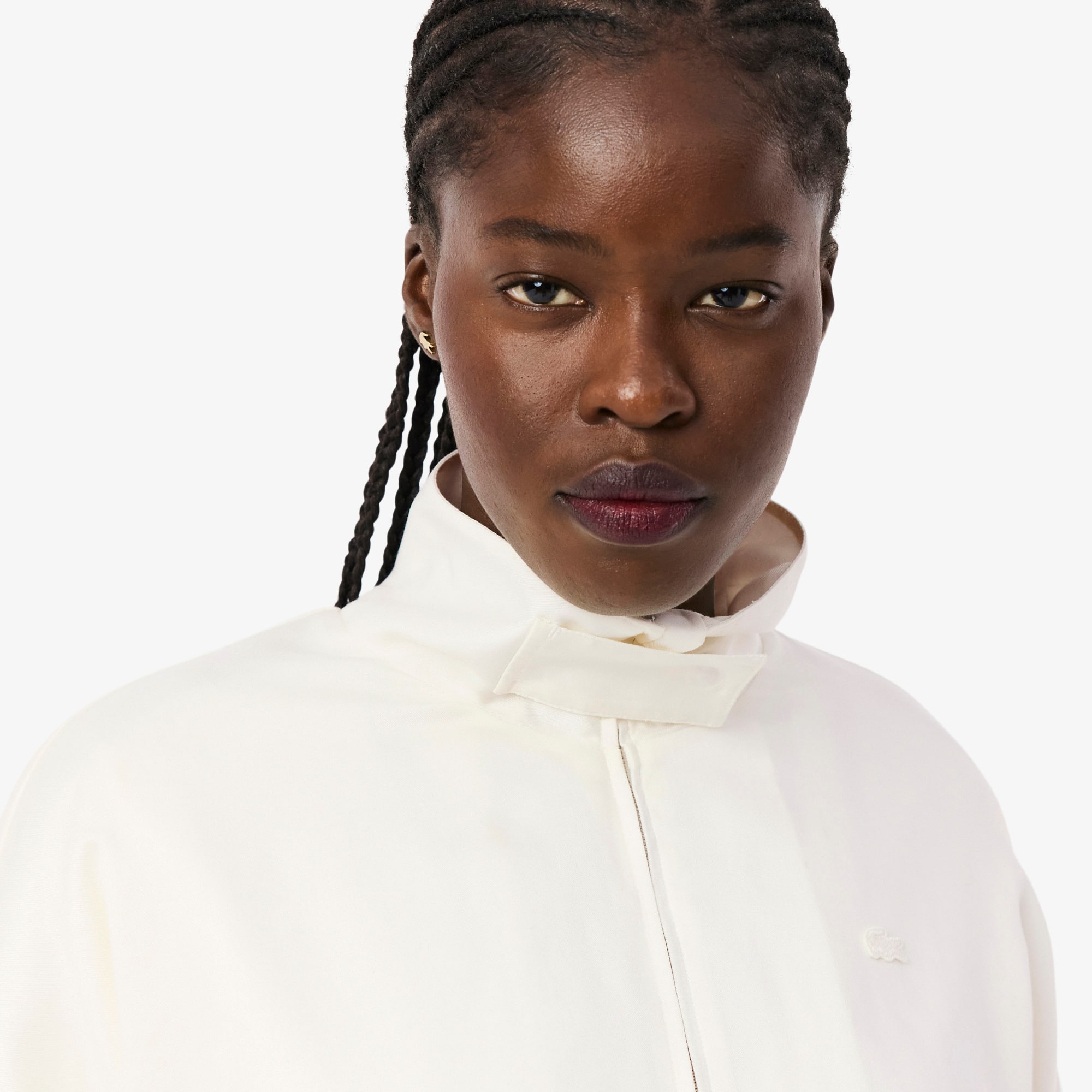 Oversized Linen Blend Track Jacket - Jackets & Coats - New In 2026