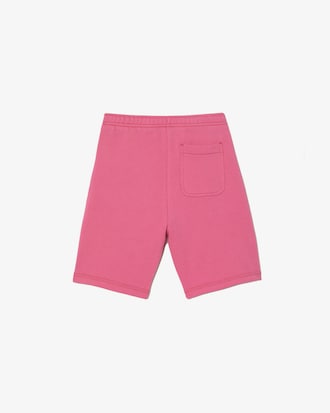 Kids' Branded Organic Cotton Fleece Shorts