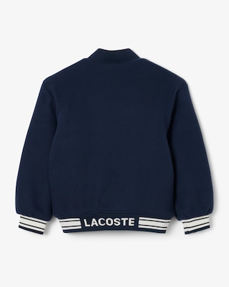 Crocodile Badge Bomber Jacket