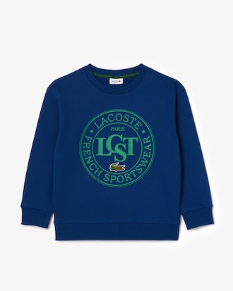 Kids' Printed Crew Neck Sweatshirt