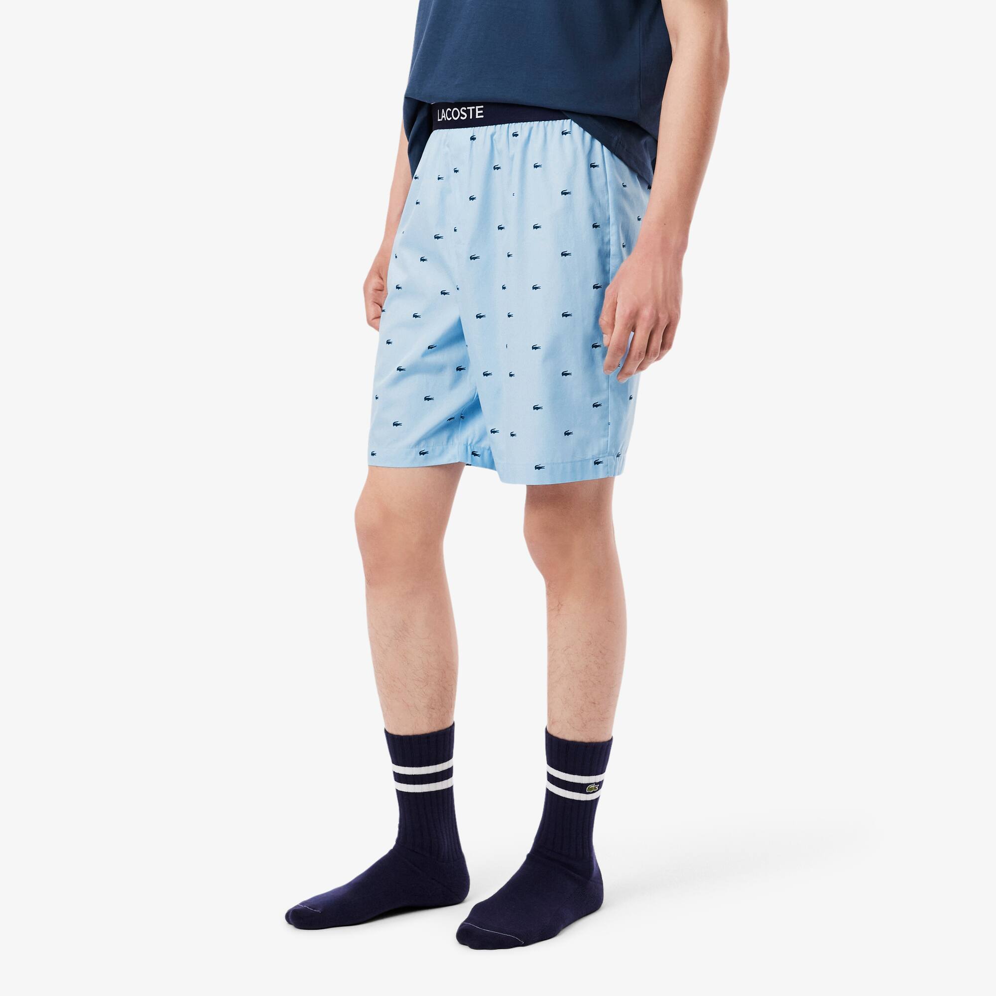 Men's Printed Poplin Pajama Shorts - Shorts & Swim - New In 2026