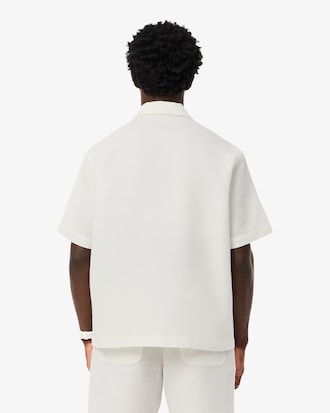 Men's Relaxed Fit Waffle Texture Shirt