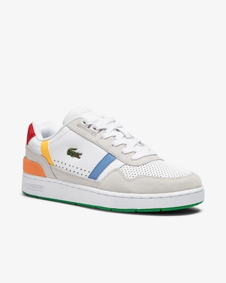 Sneakers T-Clip Lacoste x Polaroid femme en cuir