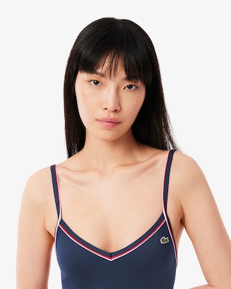 Women's Trim Accent One Piece Swimsuit