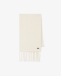 Unisex Fringed Alpaca Wool Scarf