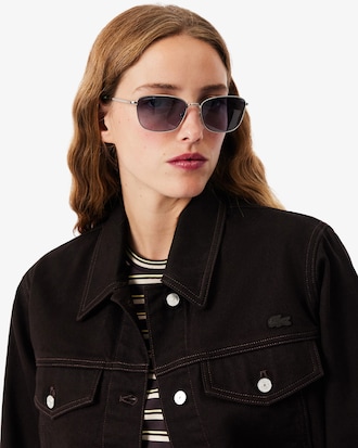 Slim Fit Buttoned Denim Jacket