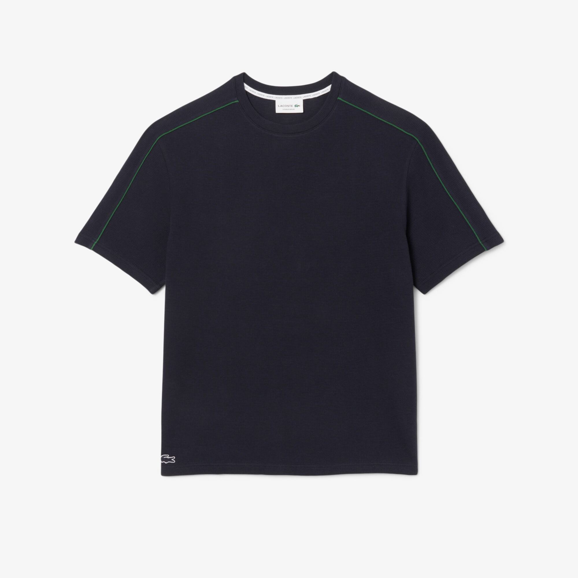 Men's Textured Lounge T-Shirt - T-shirts - New In 2026 | Lacoste