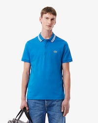 Polo de algod&oacute;n Pima de corte regular para hombre