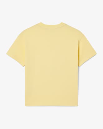 Kids' Contrast Badge Cotton T-Shirt