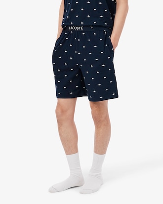 Straight Fit Printed Pyjama Shorts