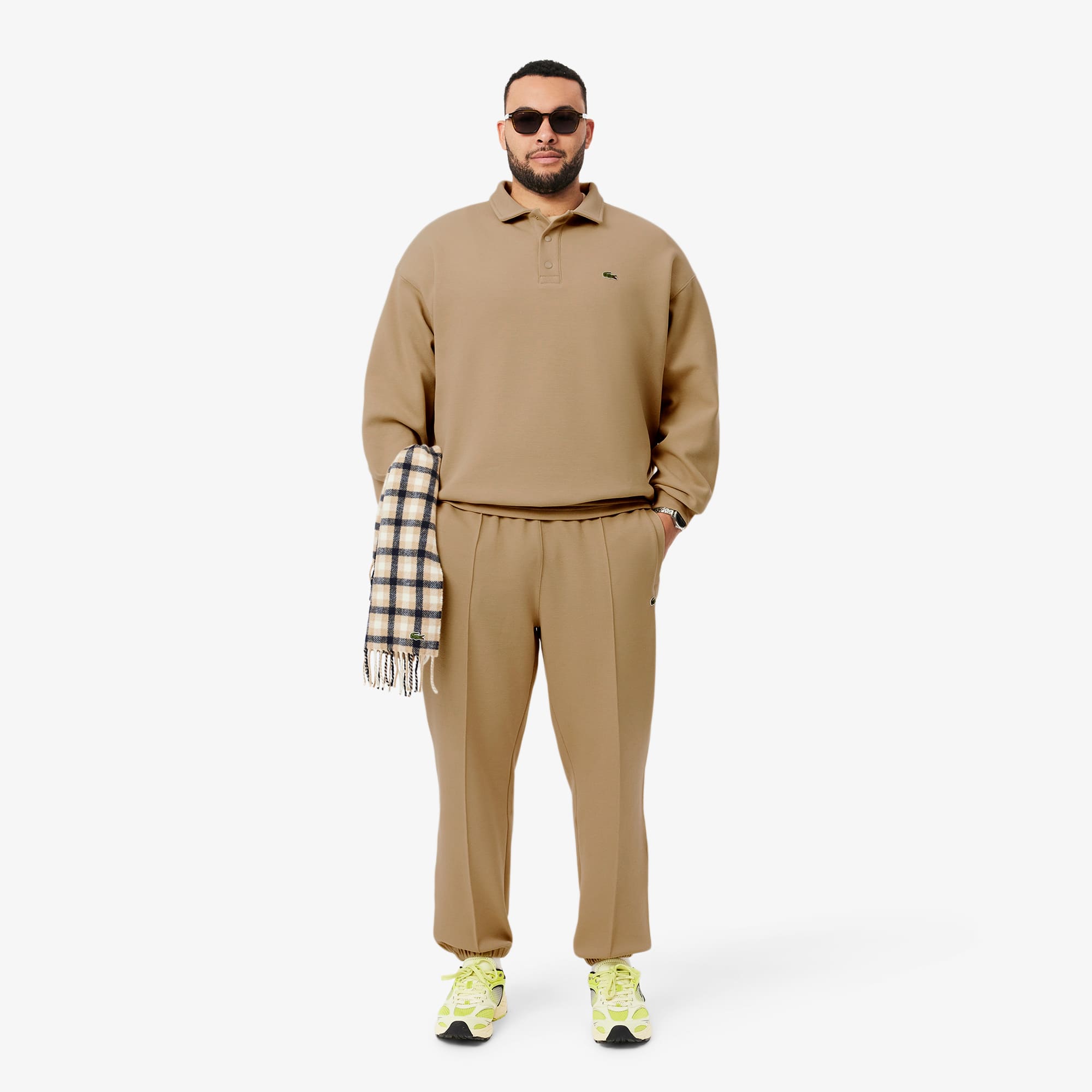 Men's Loose Fit Piqué Sweatshirt - Sweaters & Sweatshirts - New In