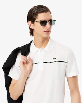 Men's Regular Fit Logo Trim L.12.12 Polo