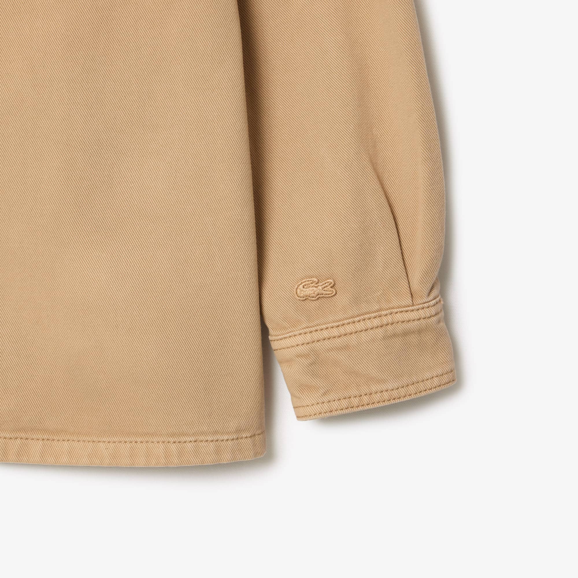 Men's Oversized Denim Overshirt - Button Down Shirts - New In 2026