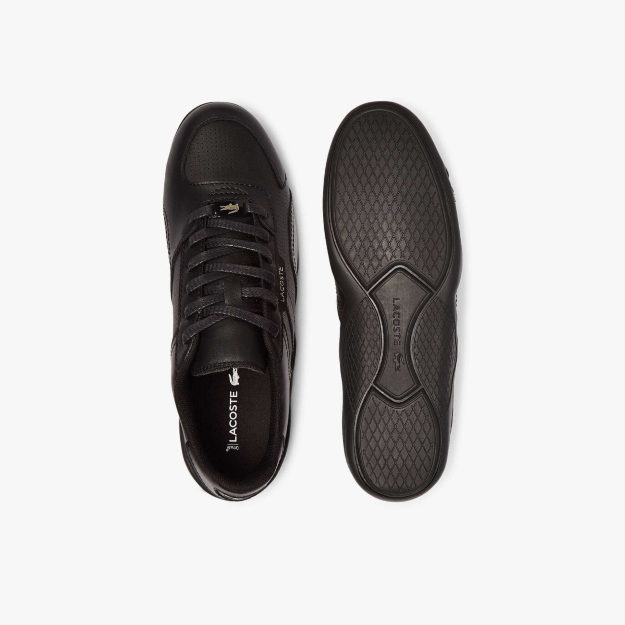 Lacoste Hapona Black Leather Sneakers Mens 11 EU 44.5 Casual Shoes Men main image 2