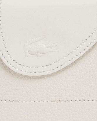 Club Lacoste Grain Leather Satchel