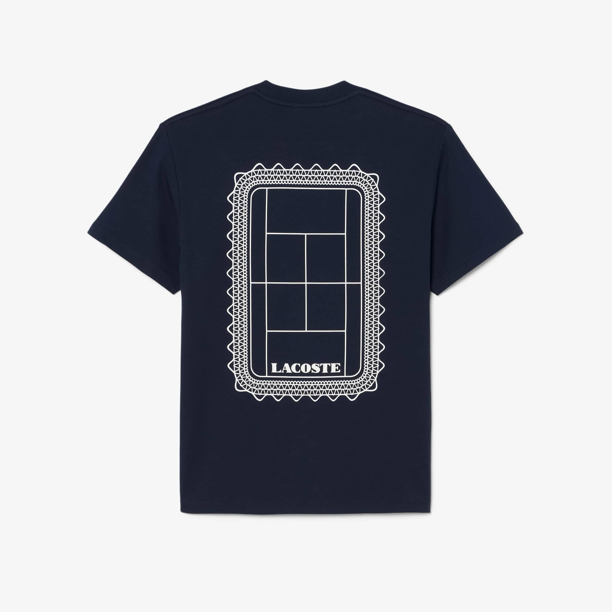 Tennis Print Cotton Jersey T-shirt